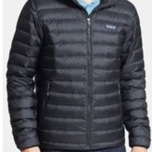 Patagonia Quilted logo-patch down jacket Size XL 09/24 - Picture 4 of 16